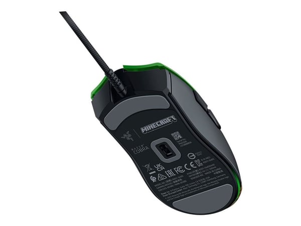 Razer Cobra, Oikeakätinen, Optinen, 8500 DPI, musta, Vihreä