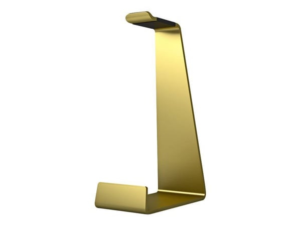 Multibrackets M Headset Holder - Monteringssett (skrivebordsmontering) - for hodetelefoner / hodesett - aluminium - messing - skrivebordsmonterbar