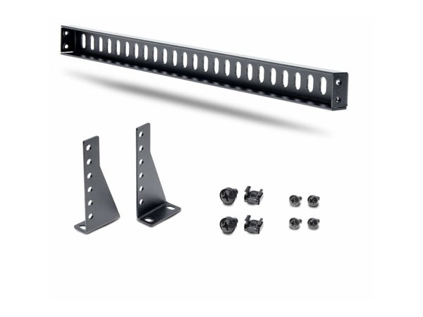 Startech 1U Rack Mountable Cable Lacing Bar w/Adjustable Depth, Cable Support Guide For Organized 19" Racks/Cabinets, Horizontal Cable Guide For Pa...