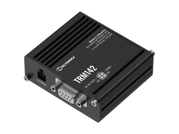 Teltonika TRM142 - Trådløs ruter - WWAN - 4G, 3G, 2G - DIN-skinnemonterbar, veggmonterbar, overflatemonterbar
