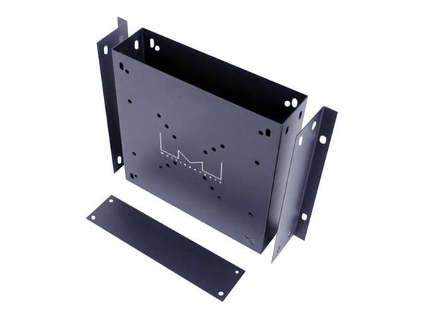 Multibrackets 7228, Rack shelf, Svart, Metall, 250 mm, 65 mm, 250 mm