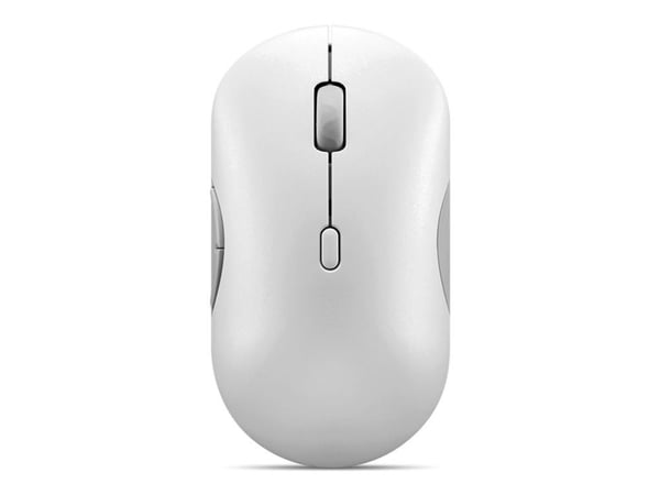 Lenovo 700 - Mus - multienhet - høyre- og venstrehåndet - optisk - 6 knapper - trådløs - 2.4 GHz, Bluetooth 5.3 - USB trådløs mottaker - skjell - b...