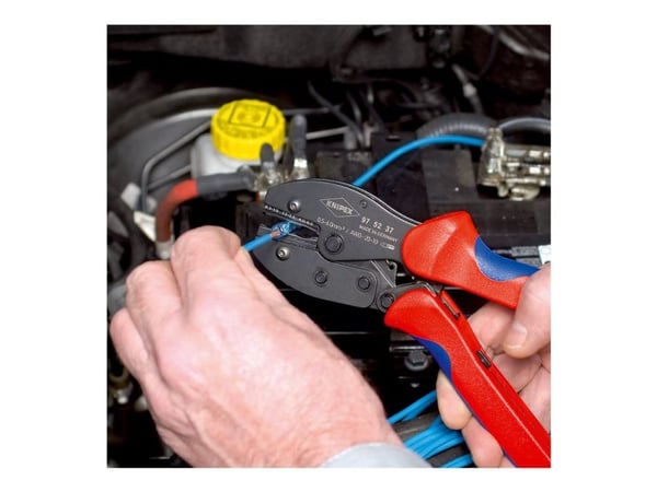 KNIPEX PreciForce - Crimping pliers - 220 mm - maks. åpning: 6 mm