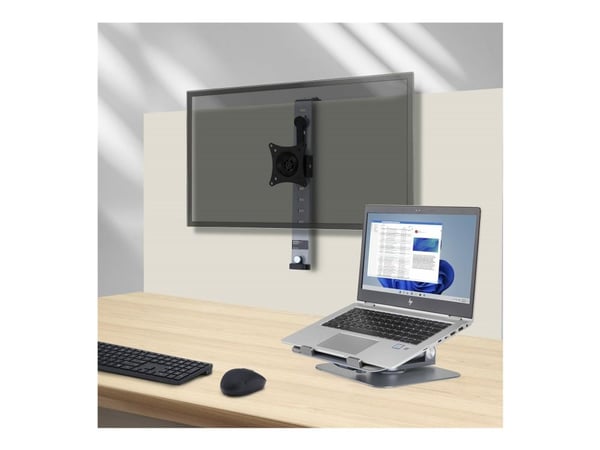 Startech Cubicle Monitor Mount, Cubicle Wall Single Monitor Hanger, Up to 34" VESA Mount Display, Height Adjustable Ergonomic Office Cubicle Hangin...
