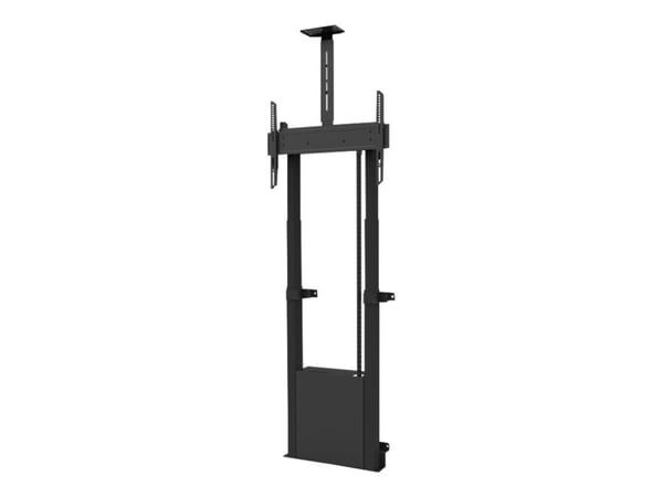 Multibrackets M Motorized Floormount - Stativ - motorisert - for LCD TV / kamera - svart - skjermstørrelse: 42"-100" - plassering på gulv