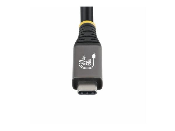 StarTech - USB-kabel - USB-C (hann) til USB-C (hann) - USB 3.2 / USB4 / Thunderbolt 3 / Thunderbolt 4 / DisplayPort - 3 m - passiv, 4K 120 Hz støtt...