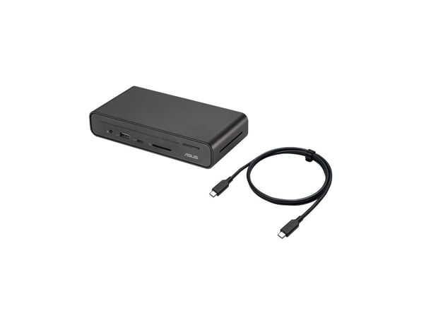 ASUS Dock DC301 - Triple Display USB-C Dock - recharges laptop max.90W