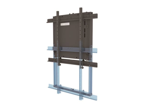 Multibrackets M Counterbalanced Wallmount - Monteringssett - for LCD-skjerm - svart - skjermstørrelse: 55"-75" - veggmonterbar