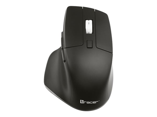 Tracer GameZone SLICK - Mus - tyst klick - högerhänt - optisk - 6 knappar - trådlös - 2.4 GHz - trådlös USB-mottagare - svart