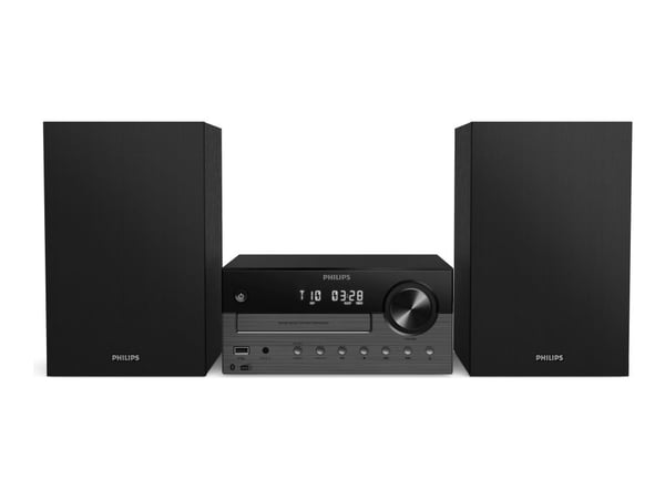 Philips-TAM4505M2 - Mikrosystem - 80 watt (Total) - mørk grå