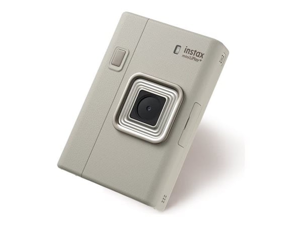 Fujifilm Instax Mini LiPlay+ - Digitalkamera - kompakt med øyeblikkelig bildeskriver - Bluetooth - sandbeige