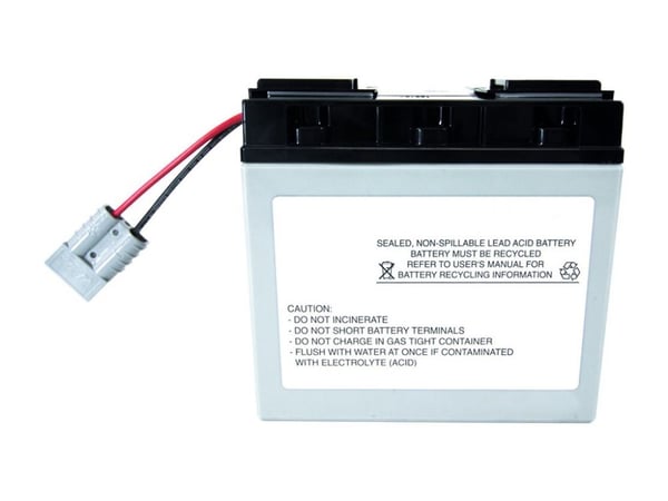 Origin Storage - UPS-batteri - 1 x batteri - ventilregulert blysyre (VRLA) - 2-cellers - svart, grå