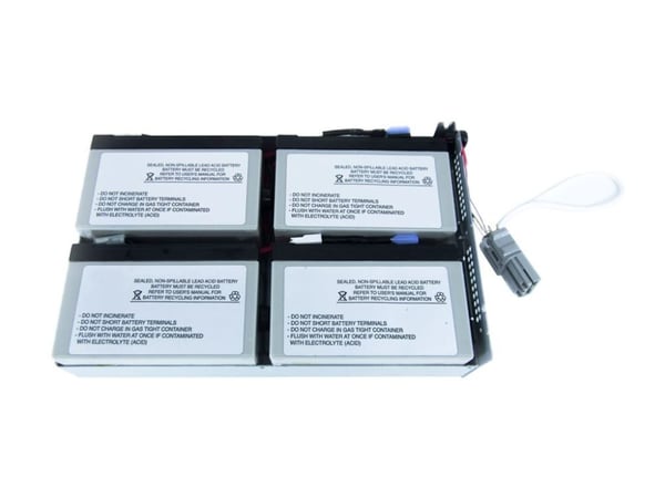 Origin Storage - UPS-batteri (tilsvarer: APC RBC132) - 1 x batteri - Sealed Lead Acid (SLA) - sølv - for P/N: SMC1500-2U, SMC1500-2UTW, SMC1500I-2U...