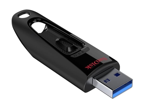 SanDisk Ultra - USB-flashstasjon - 64 GB - USB 3.0 (en pakke 3)