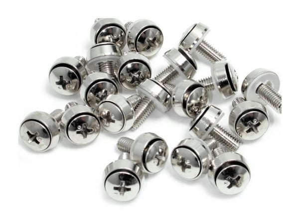 StarTech.com CABSCREWSM6, Ruuvi, Hopea, 50 kpl, 218 g