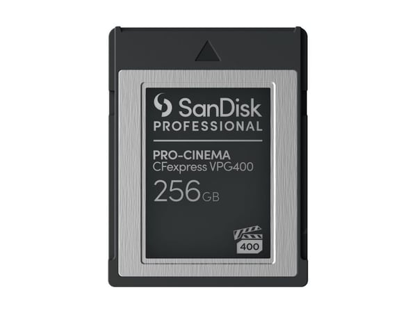 SanDisk Professional - Flash-minneskort - 256 GB - CFexpress, typ B - svart
