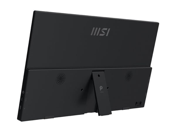 MSI PRO MP165DE E6 - LED-skjerm - 16" (15.6" synlig) - portabel - 1920 x 1080 Full HD (1080p) @ 60 Hz - IPS - 250 cd/m² - 1000:1 - 4 ms - Mini HDMI...