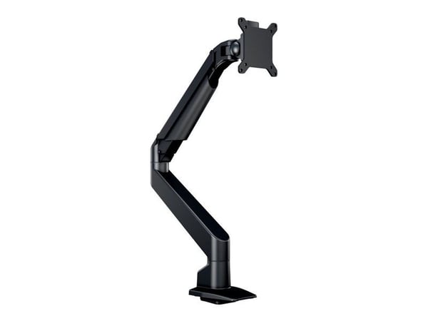 Multibrackets M VESA Gas Lift Arm Single HD - Monteringssett (leddarm, skrivebordsklemmemontering) - for flatpanel - aluminium - svart - skjermstør...