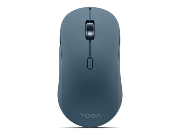 Lenovo Yoga - Mus - höger- och vänsterhänta - optisk - 8 knappar - trådlös - Bluetooth 5.3 - tidal teal - detaljhandelsförpackning