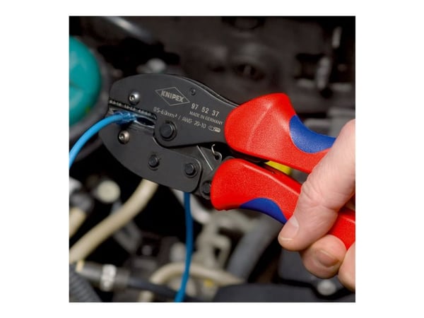 KNIPEX PreciForce - Crimping pliers - 220 mm - maks. åpning: 6 mm