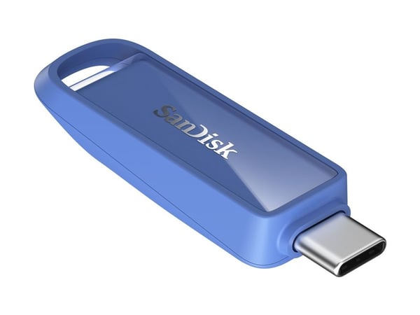 SanDisk Phone Drive, 256 GB, USB Type-C, 3.2 Gen 1 (3.1 Gen 1), 150 MB/s, Ilman suojusta, Valkoinen