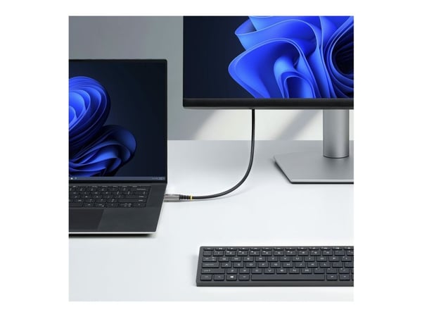StarTech - USB-kabel - USB-C (hann) til USB-C (hann) - USB 3.2 / USB4 / Thunderbolt 3 / Thunderbolt 4 / DisplayPort - 3 m - passiv, 4K 120 Hz støtt...