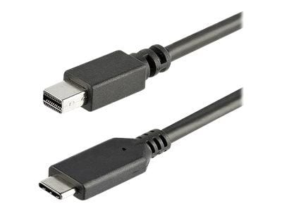 StarTech.com 1m / 3.3ft USB-C - Mini DisplayPort kaapeli - 4K 60Hz - Musta - USB 3.1 Type C - mDP adapteri (CDP2MDPMM1MB) - DisplayPort kabel - 24 ...