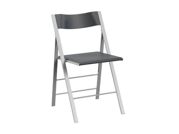 Klapstol Mini antracit med alugrå stolsben, 2-pack