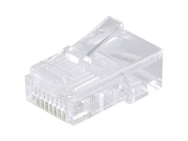 shiverpeaks BS72051-10, RJ-45, Hvit, Hankjønn, Rett, Gull, 10 stykker