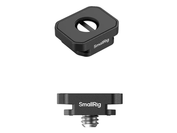 SmallRig 5472, Asennuslevy, Musta, Harmaa, Akryylinitriilibutadieenistyreeni, Alumiini, Rauta, Polykarbonaatti (PC), Silikoni, 46,5 mm, 25 mm, 11 mm