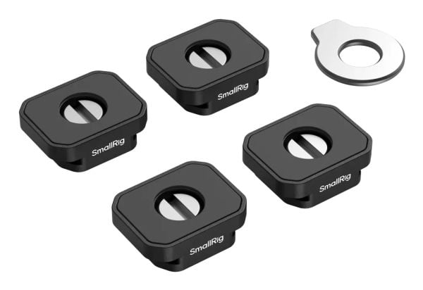 SmallRig 5472, Monteringsplate, Svart, Grå, Akrylnitrilbutadienstyren, Aluminium, Jern, Polykarbonat (PC), Silikon, 46,5 mm, 25 mm, 11 mm