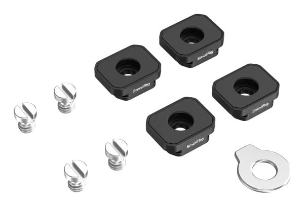 SmallRig 5472, Monteringsplate, Svart, Grå, Akrylnitrilbutadienstyren, Aluminium, Jern, Polykarbonat (PC), Silikon, 46,5 mm, 25 mm, 11 mm