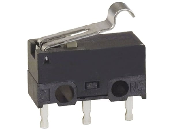 Omron D2F-FL3 Mikrokytkin 30 V/DC 0,5 A 1 x On/(On) 1 kpl Pussi
