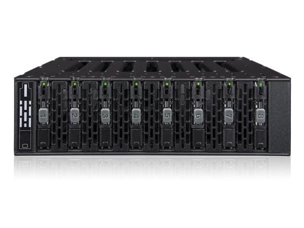 ICY Dock ToughArmor MB873MP-B V2 - Lagringsdrevhylse - M.2 - PCIe 4.0 - svart