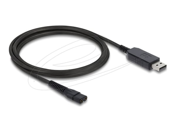 Delock USB-latauskaapeli 3,5 V sähköparranajokoneelle yhteensopiva Wahl Colour Pro 9649 kanssa - Parranajokoneen laturin vaihtokaapeli 1,8 m