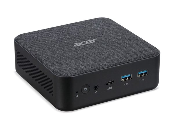 Acer Revo Box RB102, Intel Core Ultra 5, 120U, 16 GB, 512 GB, Windows 11 Pro, 64-bittinen