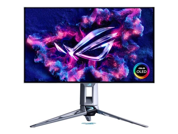 ASUS ROG Swift PG27AQWP-W - OLED-skjerm - gaming - 27" (26.5" synlig) - 2560 x 1440 QHD @ 540 Hz - 1500 cd/m² - 1500000:1 - DisplayHDR 500 True Bla...
