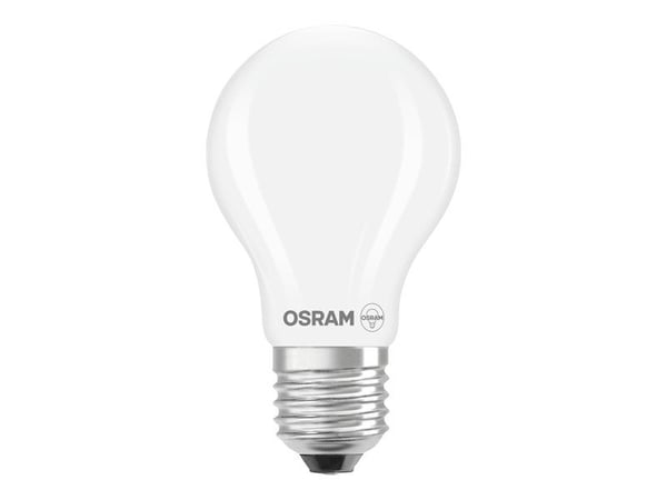 OSRAM LED STAR Classic - LED-filamentlyspære - form: A60 - mattslipt finish - E27 - 5.9 W (ekvivalent 60 W) - klasse D - kjølilg hvitt lys - 4000 K