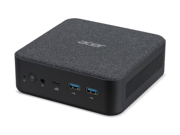 Acer Revo Box RB102, Intel Core Ultra 5, 120U, 16 GB, 512 GB, Windows 11 Pro, 64-bittinen
