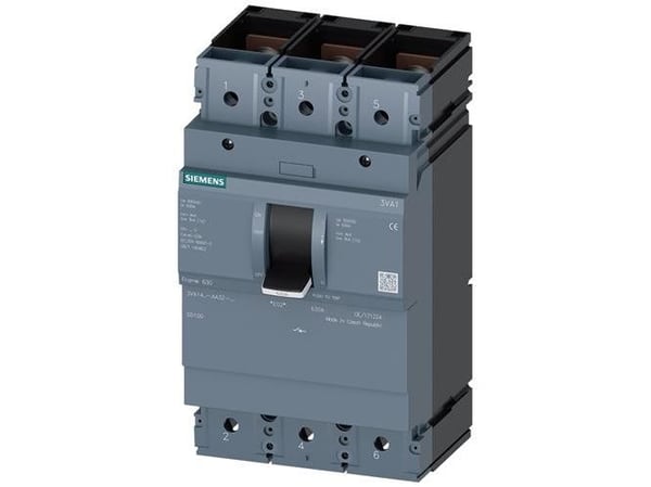Siemens 3VA1463-1AA32-0AA0, Johdonerotin, sininen, 162 mm, 261 mm, 170 mm, 1 kpl