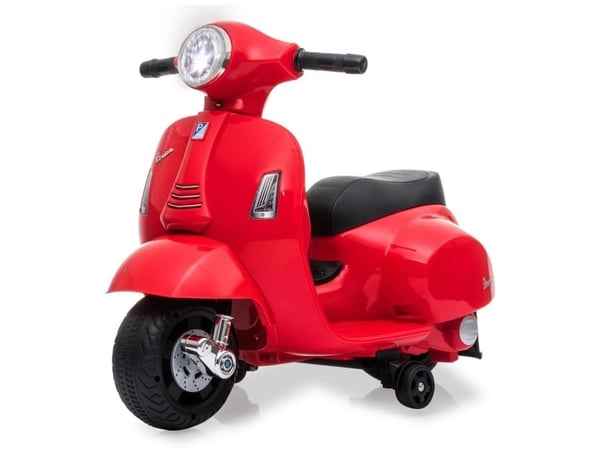 Jamara Ride-on Vespa Mini, 1,6 vuosi/vuosia, 4 renkaita, musta, Punainen, Tarvitsee patterit