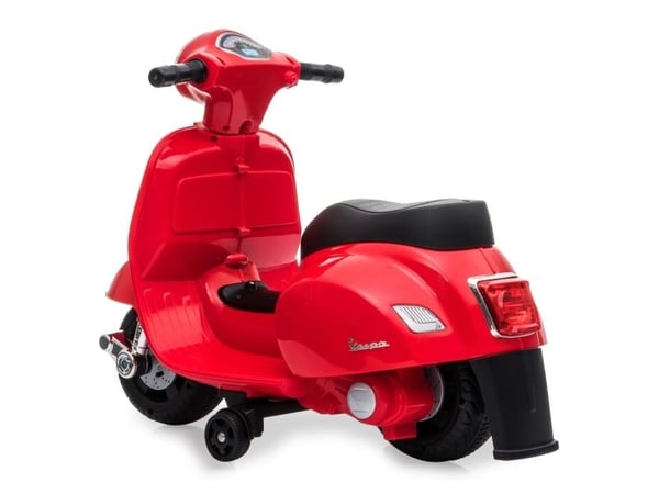 Jamara Ride-on Vespa Mini, 1,6 år, 4 hjul, Sort, Rød, Batterier kreves