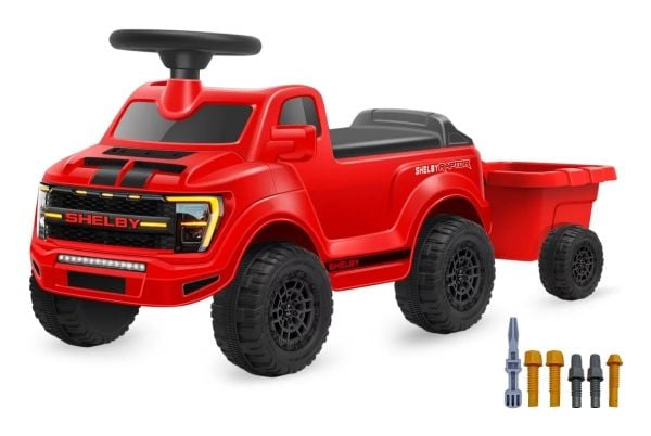 Jamara Shelby Ford F-150 Raptor med tilhenger rød