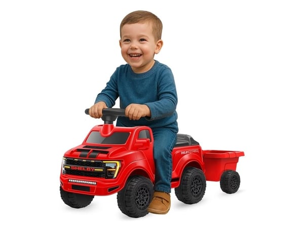 Jamara Shelby Ford F-150 Raptor med tilhenger rød