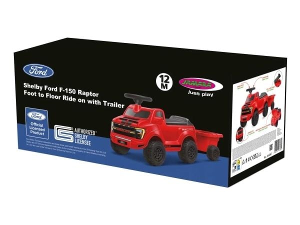 Jamara Shelby Ford F-150 Raptor med tilhenger rød