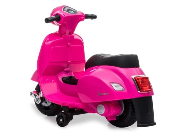 Jamara Ride-on Vespa Mini, 1,6 år, 4 hjul, Sort, Rosa, Batterier kreves