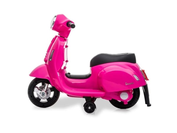 Jamara Ride-on Vespa Mini, 1,6 år, 4 hjul, Sort, Rosa, Batterier kreves