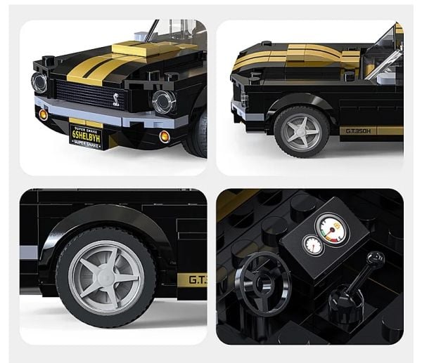 Jamara CaDA Shelby GT 350 H, auto, 8 vuotta, musta