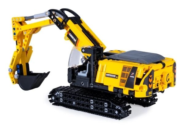 Jamara CaDA Excavator, Kaivinkone, 8 vuosi/vuosia, musta, Keltainen