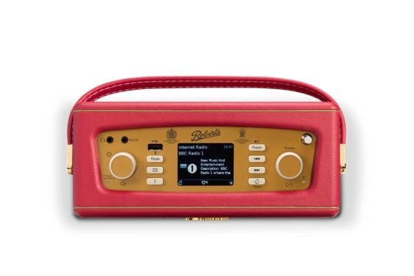 Roberts Radio Revival iStream 3L, Bærbar, Analog og digital, DAB, DAB+, FM, 3,5 mm, USB Type-A, Rød